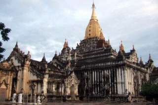 The Ananda Temple in Bagan Myanmar.