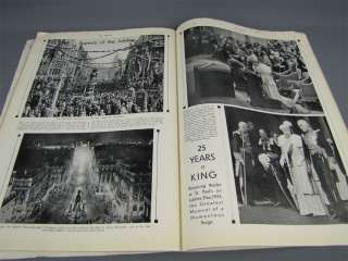The Sphere Magazine Life of King George V London 1936  