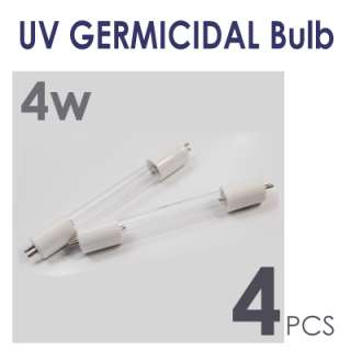 4pcs, G4T5 UV Bulb for Ecoquest Fresh Air Germicidal  
