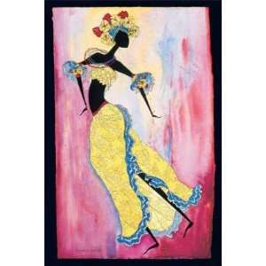  Augusta Asberry   Cuban Carnival Dancer Canvas