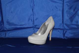 New Guess Pumps By Marciano Sandrea4 Light Gray Patent 9  