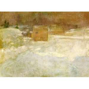   Henry Twachtman   24 x 18 inches   Winter Landscape