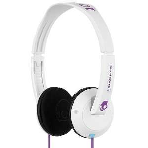  Skullcandy The Uprock Headphones in White,Headphones for 