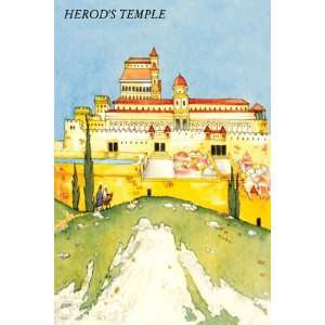  Herods Temple   Poster (12x18)