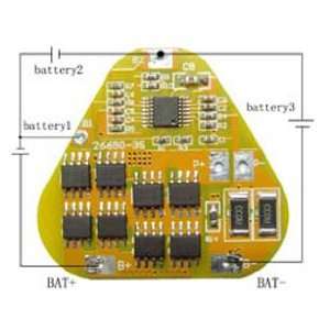  Protection Circuit Module (PCB) for 3 cells (9.0V) LiFePO4 