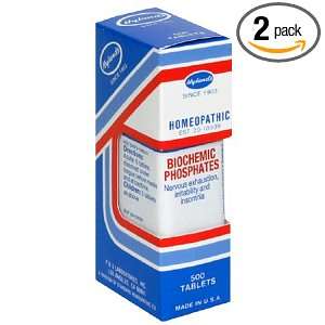  Hylands Biochemic Phosphates, 500 tablets (Pack of 2 