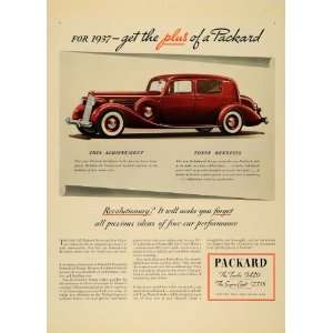  1936 Ad Packard Twelve Super Eight Car Models For 1937 