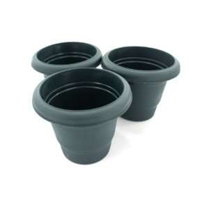  New   Small plastic planter pots   Case of 24 by garden 