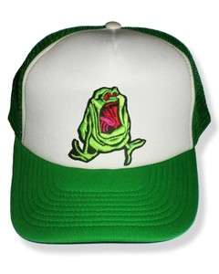 The Real Ghostbusters Slimer Embroidered Cap Truck Hat  