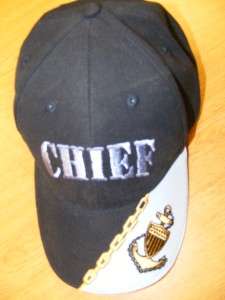 USCG COAST GUARD CHIEF CPO EXCLUSIVE DESIGN COTTON HAT  