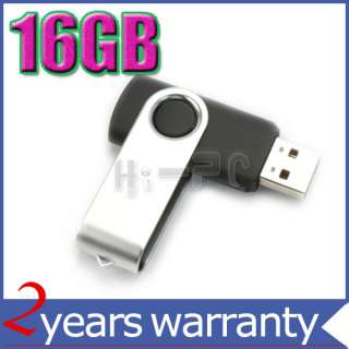 1GB Silver USB Flash Drive Swivel Design For Computer  
