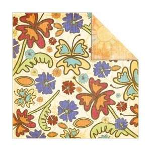  Fancy Pants Rusted Sun Double Sided Paper 12X12 Laguna 