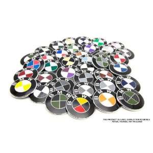  Bimmian ROUAA2X24 Colored Roundel Emblems  7 Piece Kit For Any BMW 