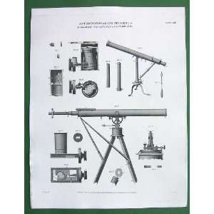 ASTRONOMICAL INSTRUMENTS Telescopes Dynameter Dollond   1818 SCARCE 