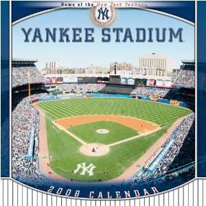  Yankee Stadium   New York 12 x 12 2008 Stadium Wall Calendar 
