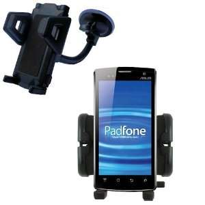 Flexible Car Windshield Holder for the Asus PadFone   Gomadic Brand