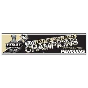  2009 NHL Eastern Conference Champions Bumper Sticker Arts 