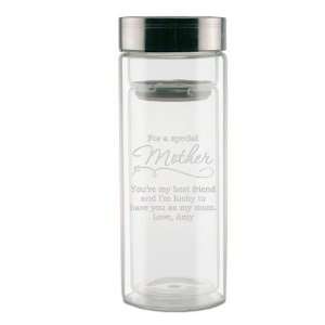  Personalized Glass Tea Tumbler for Mom 