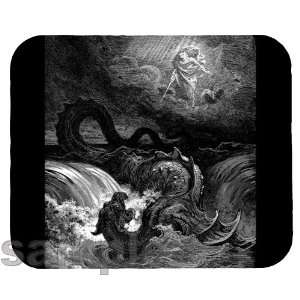  Destruction of Leviathan by Gustave Dore Mouse Pad 