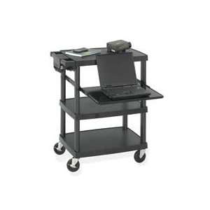 Safco Products Company Products   Multimedia Cart, 27 3/4x18 3/4x34 