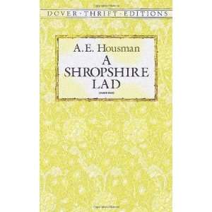   Lad (Dover Thrift Editions) [Paperback] A. E. Housman Books