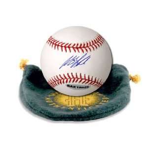  Andy LaRoche Autographed Baseball Sports Collectibles