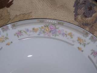 Excel Fine China Southampton Pattern 223 Dinner Plate 1993  