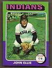 1975 Topps #605 John Ellis Cleveland Indians NM/MT