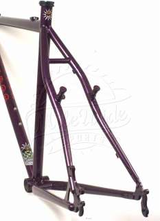 Voodoo Erzulie Steel Mountain Bike Frame V or Disc Brake Purple 20 