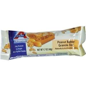  Atkins Advantage Bar  Peanut Butter Granola (12 pack 
