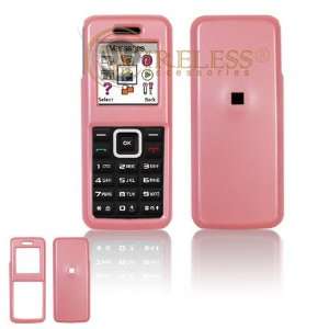  Solid Pink Snap On Cover Hard Case Cell Phone Protector 