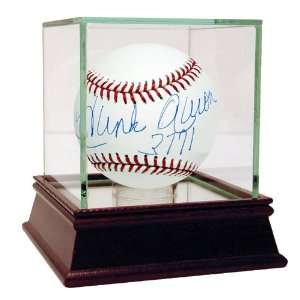  MLB Atlanta Braves Hank Aaron Signed Baseball with 3771 