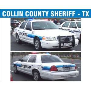  BILL BOZO COLLIN COUNTY, TX SHERIFF DECALS