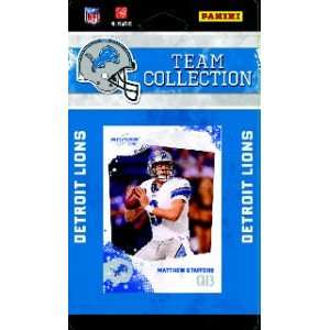 2010 Score Detroit Lions Team Set of 11 NFL cards with Ndamukong Suh 