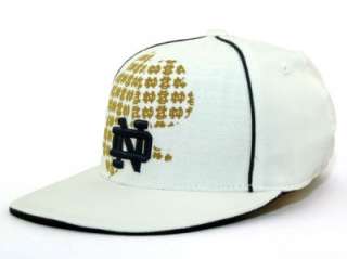 Notre Dame IRISH Matrix Flatbill Baseball Cap S/M Hat  