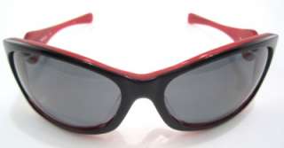 New Oakley Sunglasses Womens Dangerous Black Red Grey Polarized 12 992 