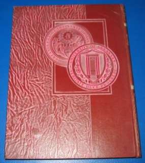 Vintage 1940 University of Arkansas Razorback Yearbook  