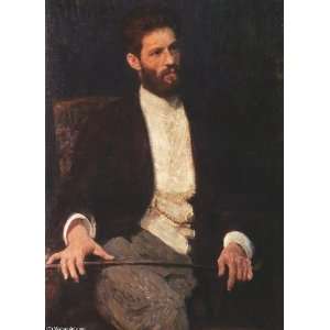 Hand Made Oil Reproduction   Ilya Repin   32 x 44 inches   Portrait of 