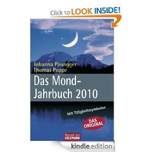 Das Mond Jahrbuch 2010 (German Edition) Johanna Paungger, Thomas 