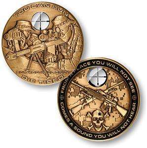 United States Police Sniper Challenge Coin  