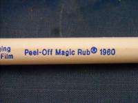 Sanford Peel off Magic Rub Eraser 1960 Drafting Film  