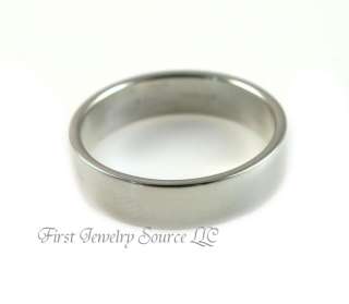 Mens Tiffany & Co Platinum Band Ring 6mm Size 10  