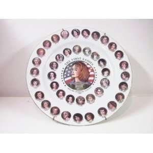   First Ladies Hilary Rodham Clinton Collectors Plate