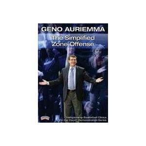  Geno Auriemma The Simplified Zone Offense (DVD) Sports 