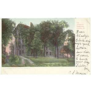   Postcard   Jennings Seminary   Aurora Illinois 