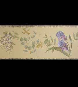 Croscill ANYA Iris Wallpaper BORDER 3 Rolls *SALE*  