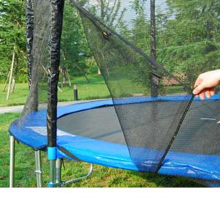 AOSOM 12 Round Trampoline Safety Net Enclosure   Mesh Netting Safe 