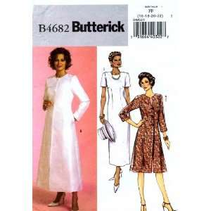  Butterick 4682 Sewing Pattern Misses Duster Dress Size 16 