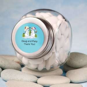   Favors Jars Unique Favors, Personalized Glass Jar Holiday Themed