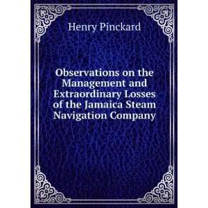   Losses of the Jamaica Steam Navigation Company Henry Pinckard Books